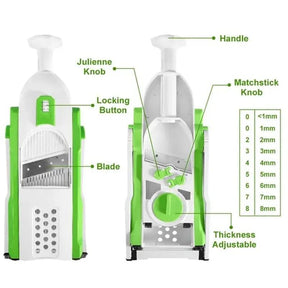 Multi Functional Manual Vegetable Slicer with Grater