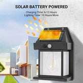 Outdoor Solar Lamp 18,650 mAh lithium battery