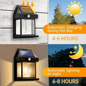 Outdoor Solar Lamp 18,650 mAh lithium battery