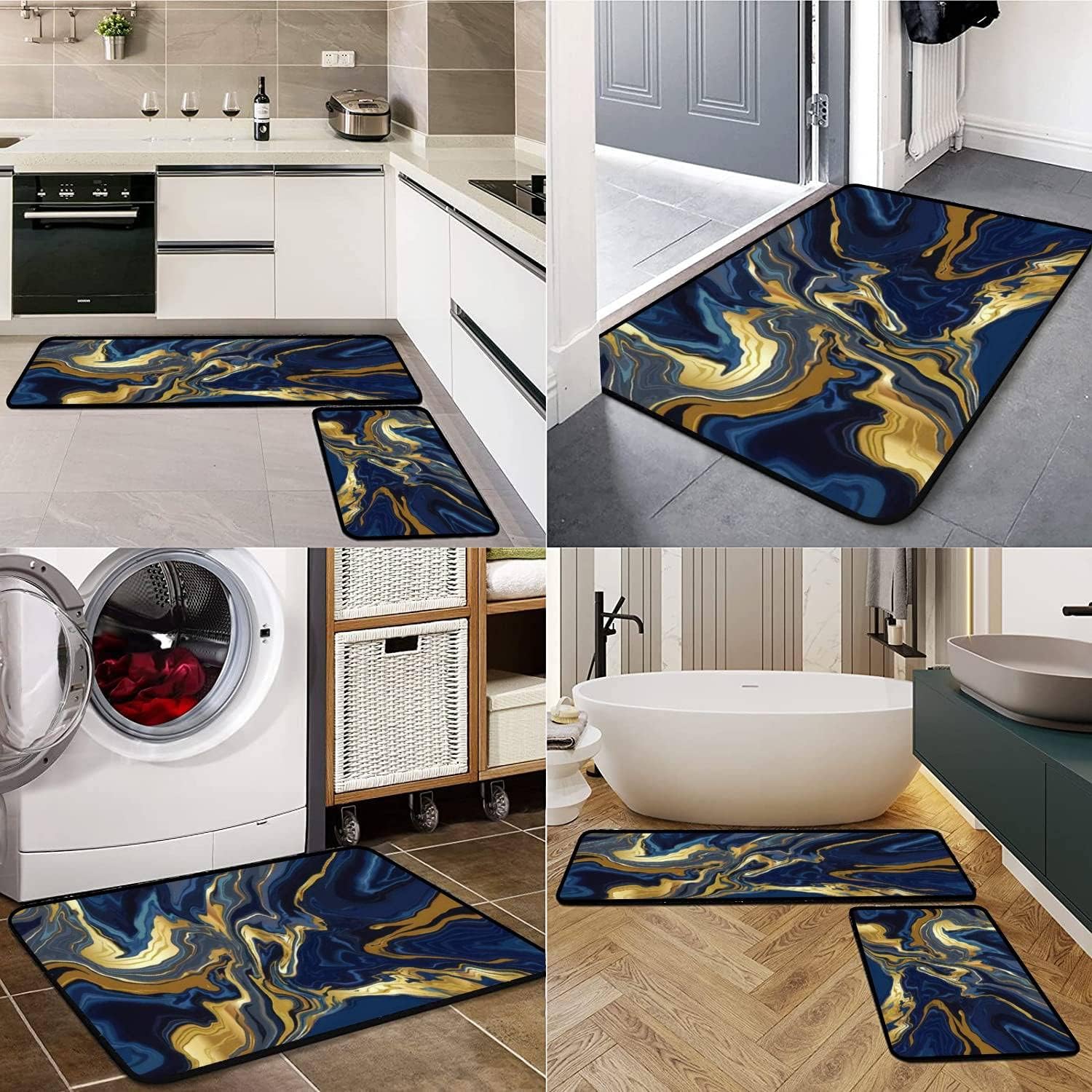 Kitchen Mat Floor Set OR Runner