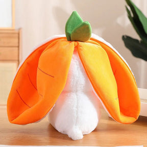 Strawberry Bunny | Pink & Orange | Scented | 25 cm