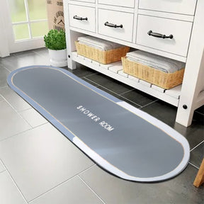 Super Absorbent Anti Slip Large Runner For Bathroom ( Large 15 X 57 Inches )