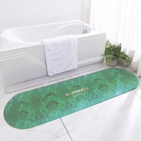 Super Absorbent Anti Slip Large Runner For Bathroom ( Large 15 X 57 Inches )