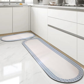 Super Absorbent Anti Slip Large Runner For Bathroom ( Large 15 X 57 Inches )