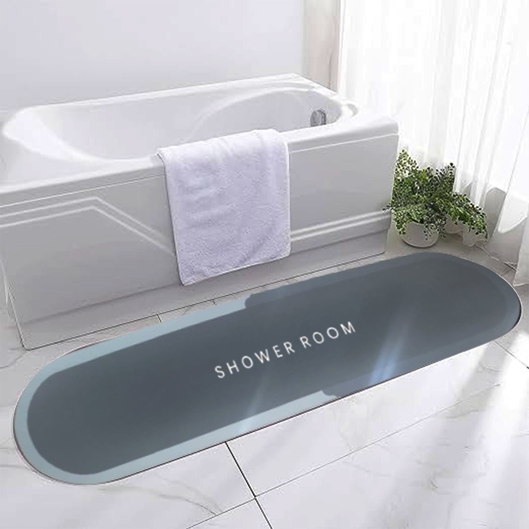 Super Absorbent Anti Slip Large Runner For Bathroom ( Large 15 X 57 Inches )