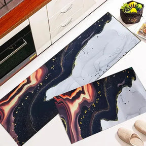 Absorbent Anti Slip Kitchen Mat Floor Set OR Runner