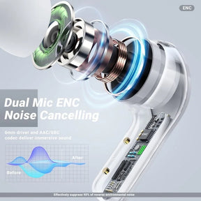 🔥HOT SALE 40% Bluetooth Headphones with ENC Noise Canceling