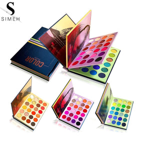 Simeh 72 Color Three-layer Book Palette - Beauty Glazed