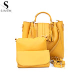 Simeh 3 in 1 Hand Bag -Yellow