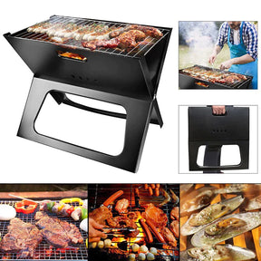 Portable Folding BBQ Grill Set