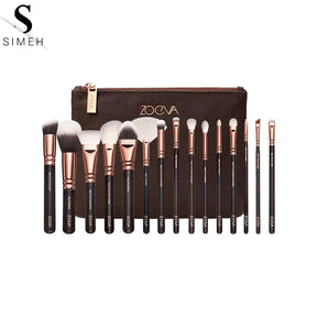 15 Pcs | Zoeva Makeup Brushes Set