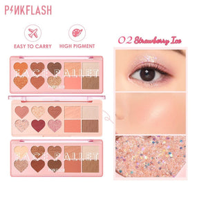 PinkFlash Face Palette (M02) – Caramel Toffee