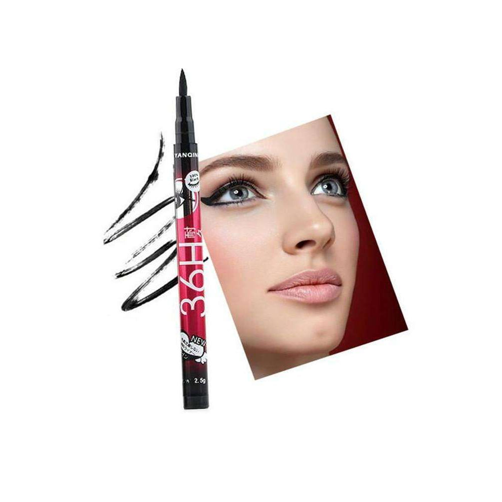 36H Eyeliner Yanqina Liquid Waterproof Eyeliner Pen - Black