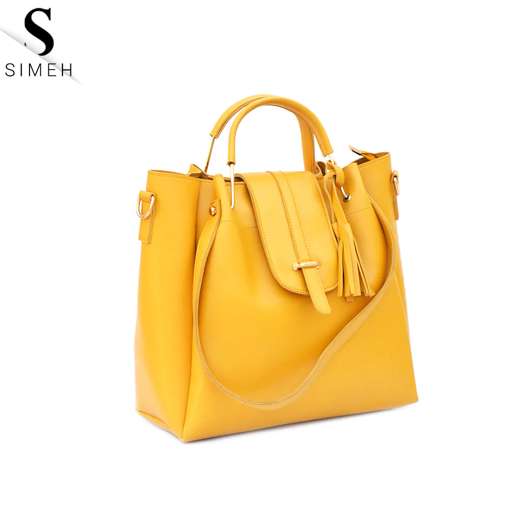 Simeh 3 in 1 Hand Bag -Yellow