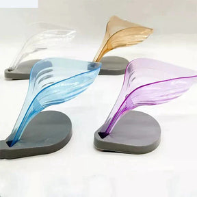 Leaf Shaped Soap Holder 4 Pcs