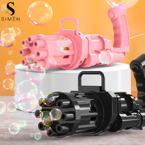 8-Hole Bubble Gun Machine