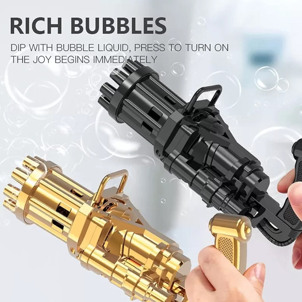 8-Hole Bubble Gun Machine