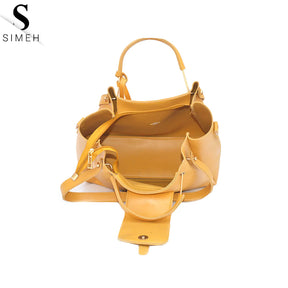 Simeh 3 in 1 Hand Bag -Yellow