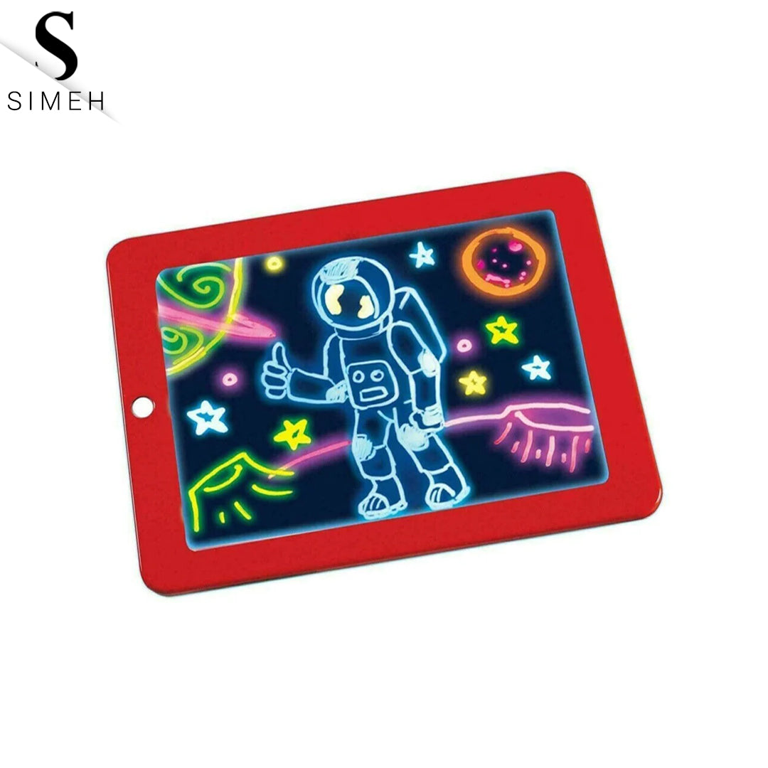 3D Light Magic Drawing Glow Pad