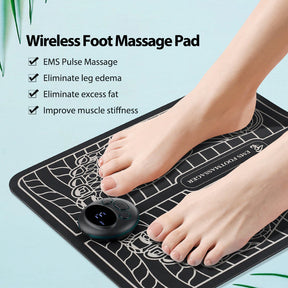 EMS Electric Foot Massager Pad Muscle Stimulator