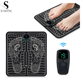 EMS Electric Foot Massager Pad Muscle Stimulator