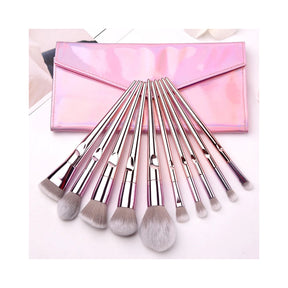 10 PCS CHROME BRUSHES SET | O.TWO.O