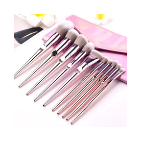 10 PCS CHROME BRUSHES SET | O.TWO.O