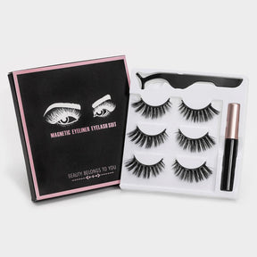 3pair Magnetic Eyelash Set