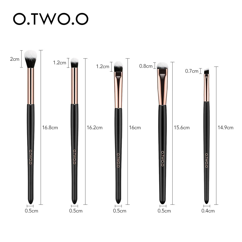 PRO STARSHINE MAKEUP BRUSH SET (5 PCS) | O.TWO.O