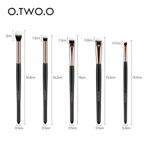 PRO STARSHINE MAKEUP BRUSH SET (5 PCS) | O.TWO.O