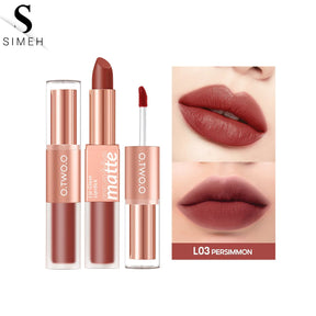 2 IN 1 LIP GLAZE AND LIPSTICK | O.TWO.O