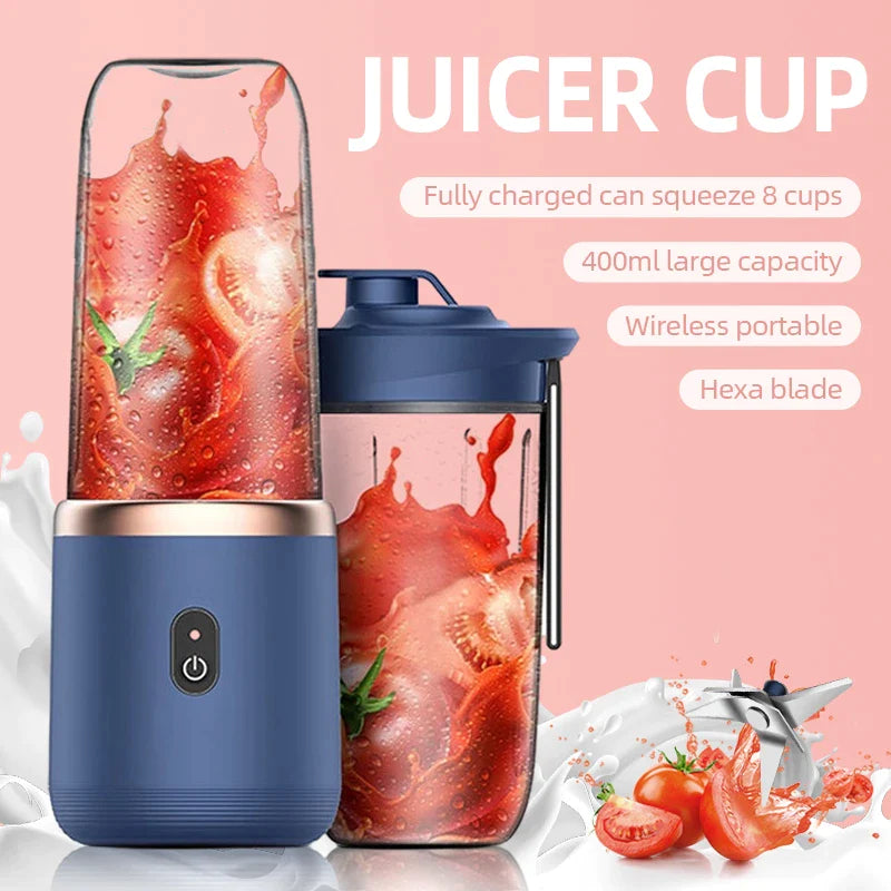 Portable Electric Juicer 400ml