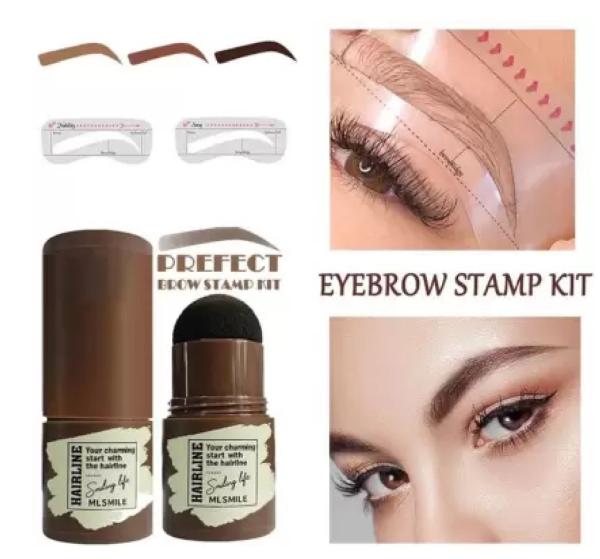 Catirise 3in1 Perfect Fix Hairline & Eyebrow Shaping Stamp with Stencils