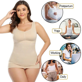 Imported™ Instant 2in 1 Camisoles Body Shapewear For (Women)