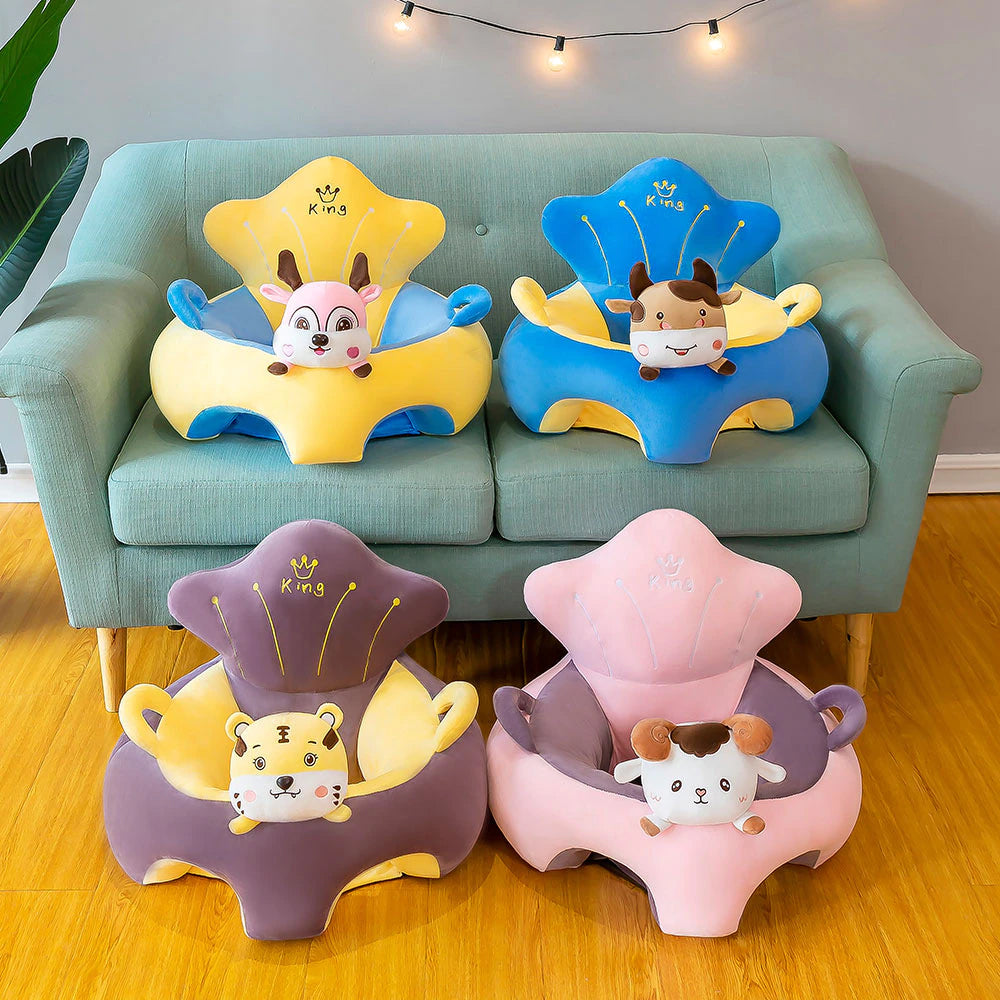 Cute Cartoon Animal Baby Sofa Cradle Support Seat