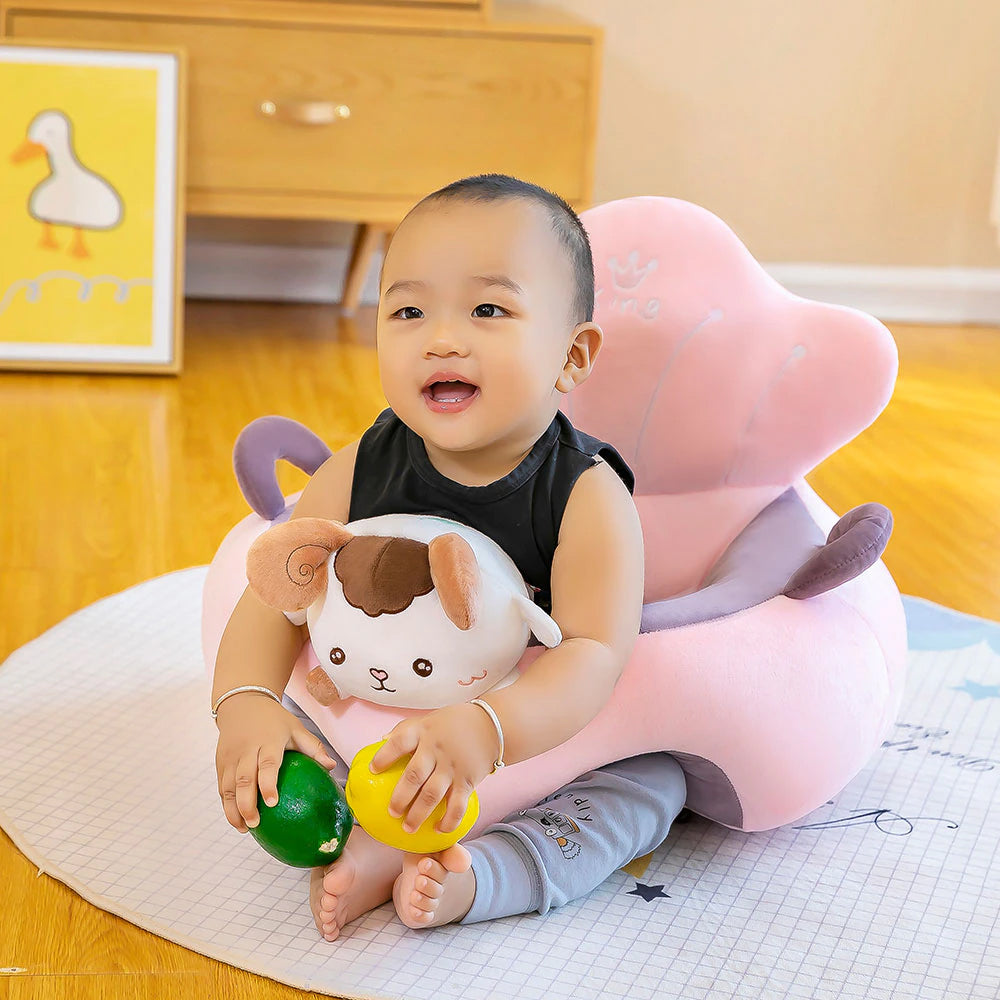 Cute Cartoon Animal Baby Sofa Cradle Support Seat