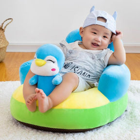 Baby Sofa Support Seat Cover Soft Plush Chair