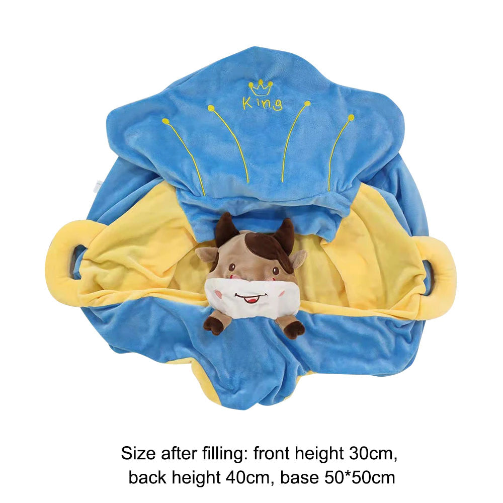 Cute Cartoon Animal Baby Sofa Cradle Support Seat